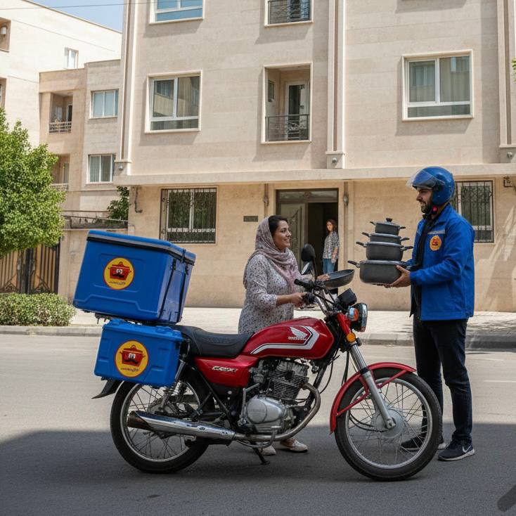 استفاده از سرویس پیک رایگان بازسازی